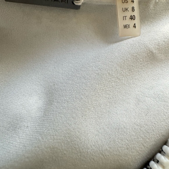 Elie Tahari Mila NWOT dress Sz 4 black & white (SH yellow 1) - Picture 3 of 4